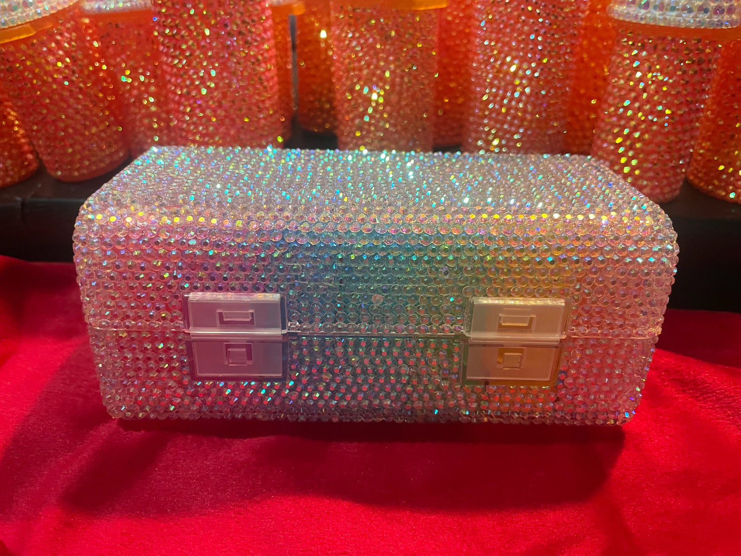 Pill Organizer Bedazzled