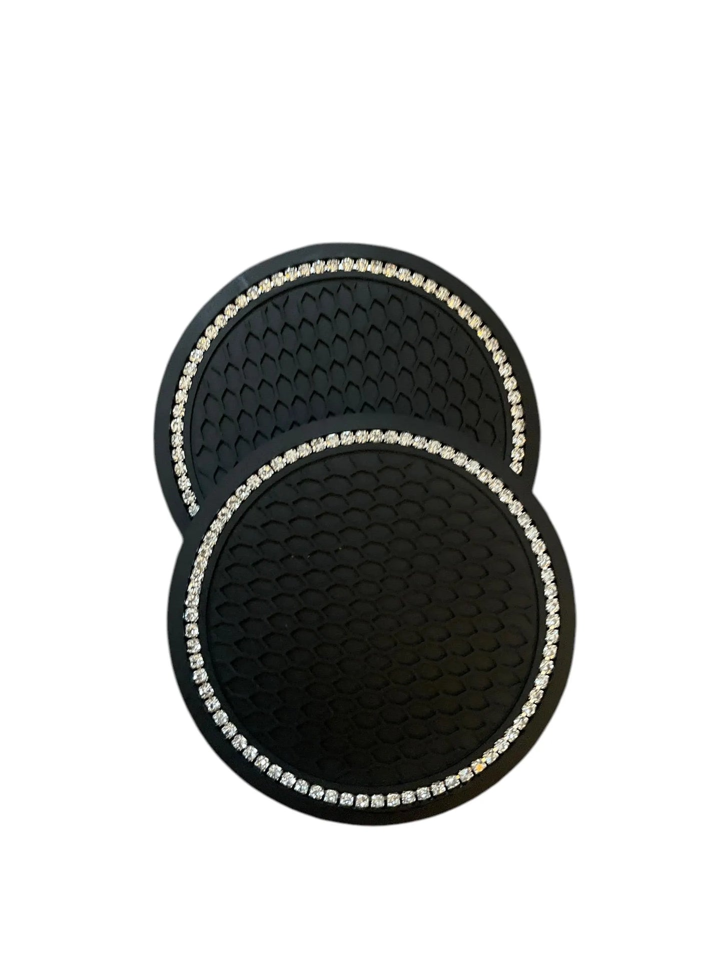 Car Coasters with Rhinestones